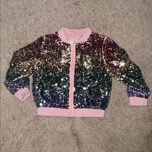 Sequin Ombre Jacket